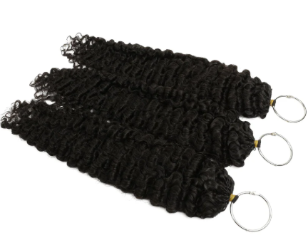 20" Burmese Curly Feather Crochet