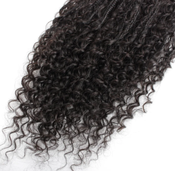 Deep Wave Boho Braids with Human Hair Blend
