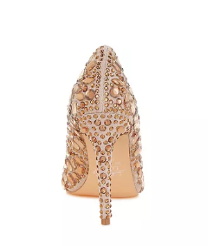 Iceout Diamante & Rhinestone Embellishments Pumps