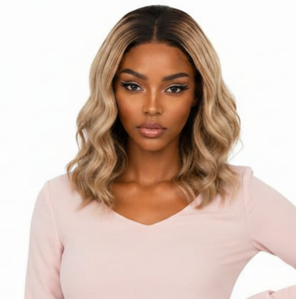Raw Golden Wave Glueless 5x5 HD Closure Bob Wig