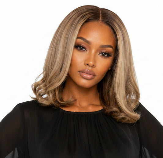 Raw Platinum Flip Glueless 5x5 HD Lace Closure Bob Wig