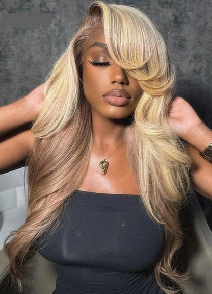 Blonde & Brown Lace Front Wig
