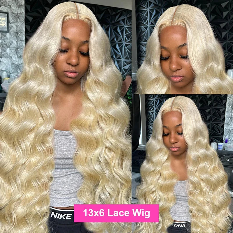 Blonde Brazilian Lace Front Body Wave Wig