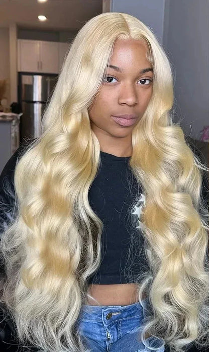 Blonde Brazilian Lace Front Body Wave Wig