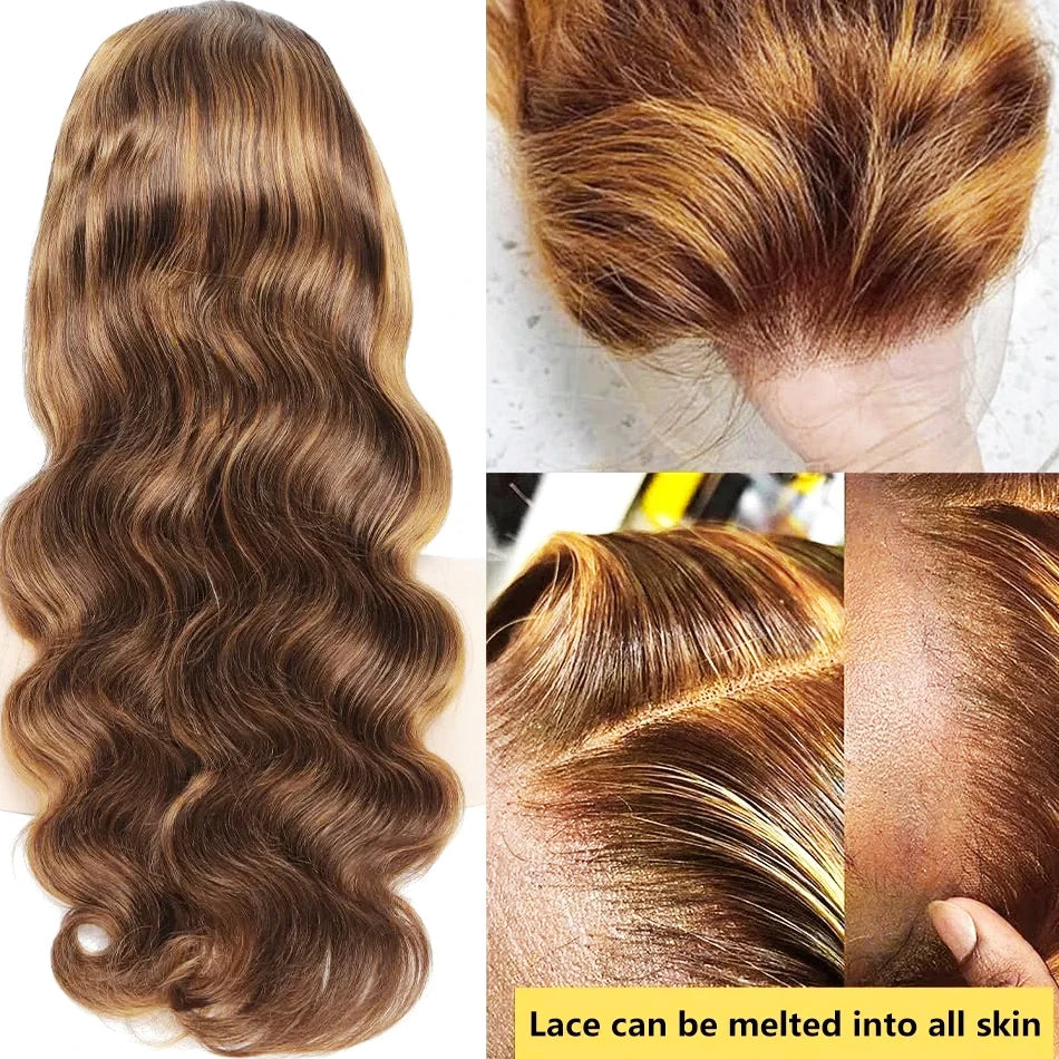 Ombre Body Wave Lace Front Wig