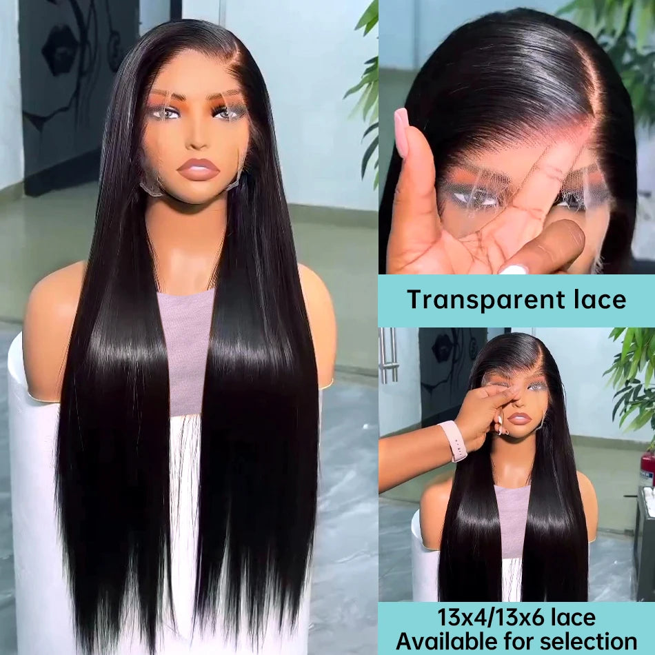 Bone Straight Brazilian Remy Lace Front Wig