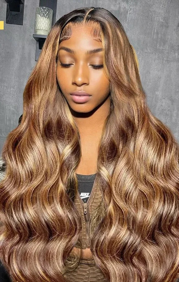 Ombre Body Wave Lace Front Wig