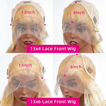 Blonde Brazilian Lace Front Body Wave Wig