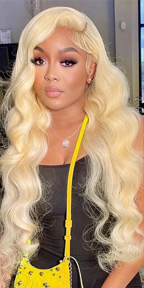 Blonde Brazilian Lace Front Body Wave Wig