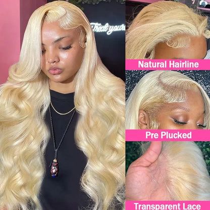 Blonde Brazilian Lace Front Body Wave Wig