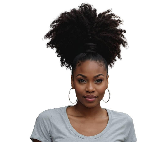 Afro Kinky Curly Ponytail