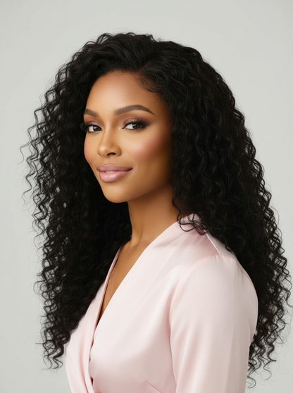 HD Deep Wave 13x4 Lace Front Wig