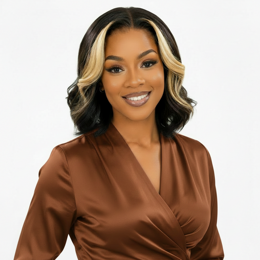 Honeycomb 13x4 Transparent Lace Front Bob Wig