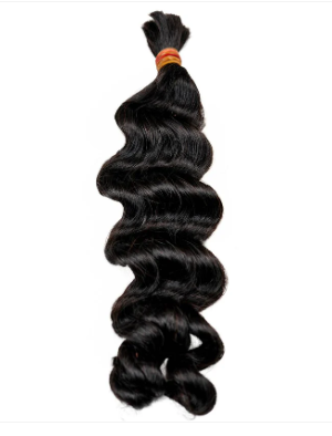 Raw Vietnamese Wavy Bulk Human Hair Extensions