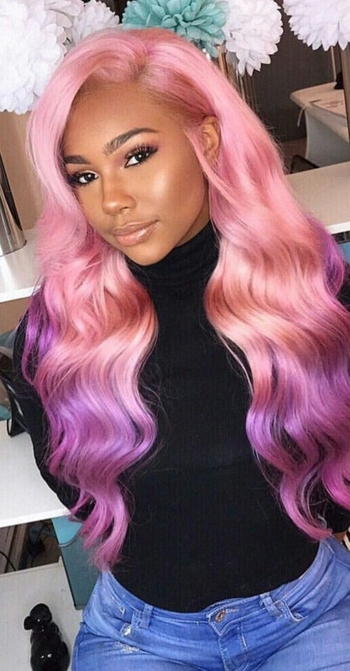 Ombre Lace Frontal Body Wave Wig