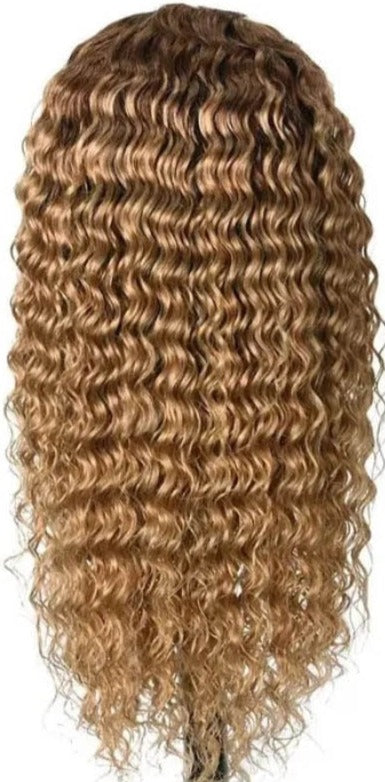 Ginger Blonde Deep Wave Lace Front Wig