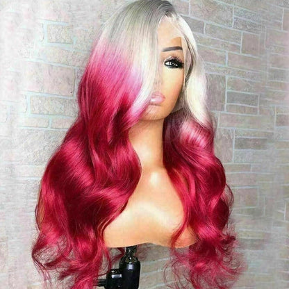 Ombre Wavy Lace Front Wig